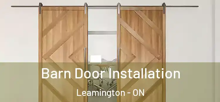 Barn Door Installation Leamington - ON