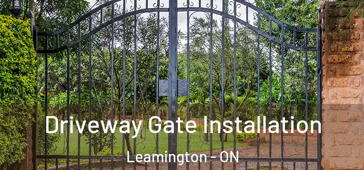  Driveway Gate Installation Leamington - ON