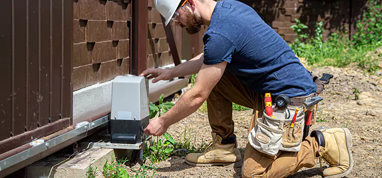 Electric Driveway Gate Installation Leamington