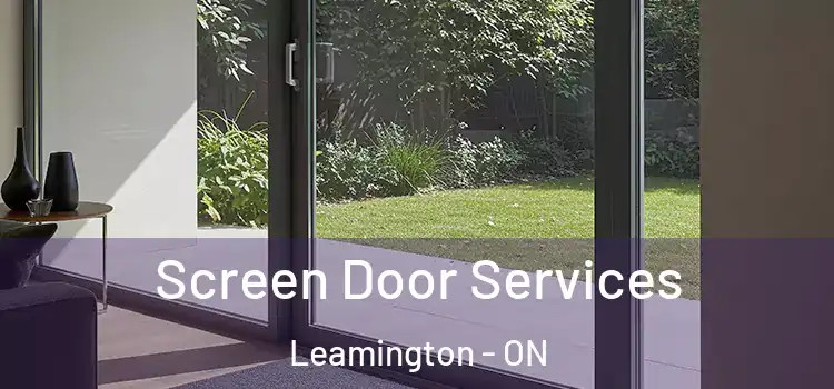 Screen Door Services Leamington - ON